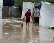 UN agency warns displaced Gazans face floods, as emergency supplies blocked