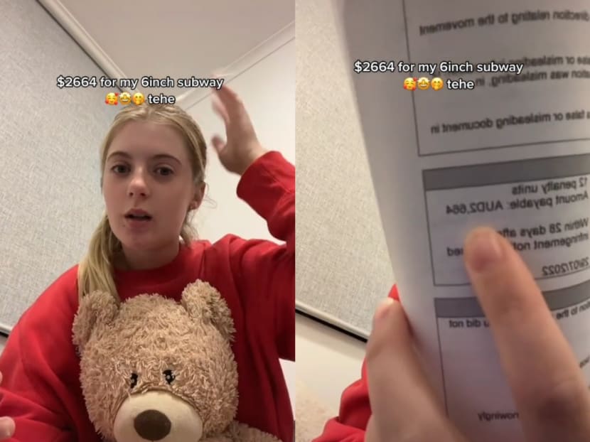 Australian woman gets A$2,664 fine at airport for bringing Subway sandwich from Singapore Australian woman gets A$2,664 fine at airport for bringing Subway sandwich from Singapore