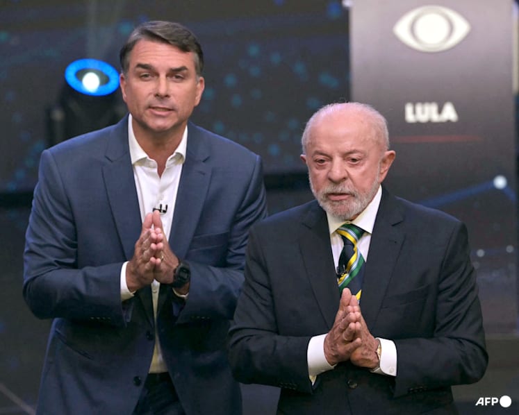 Lula and Bolsonaro spar in Brazil poll debate