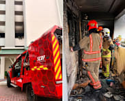 One dead, three taken to hospital after fire at Lorong Lew Lian flat