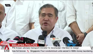 Malaysian PM Anwar advises transport minister to reconsider intention to resign 