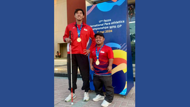 迪拜世界残疾人田径大奖赛 我国健儿勇夺两金