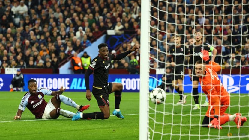 Villa down Bologna 2-0 to remain perfect in Champions League