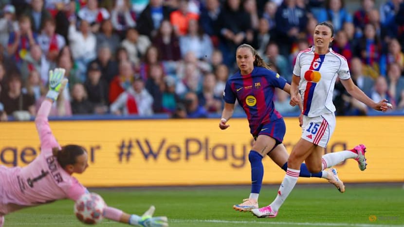 Barcelona power to 4-0 women's Champions League final win over Lyon