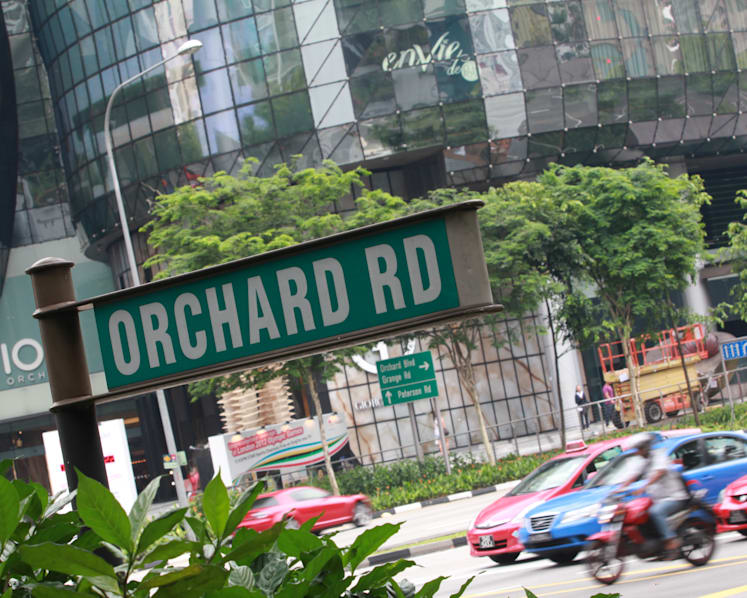 Orchard Road no longer unique