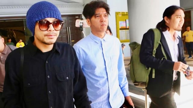 吸毒案无罪释放，黄明志离开法庭全程保持沉默