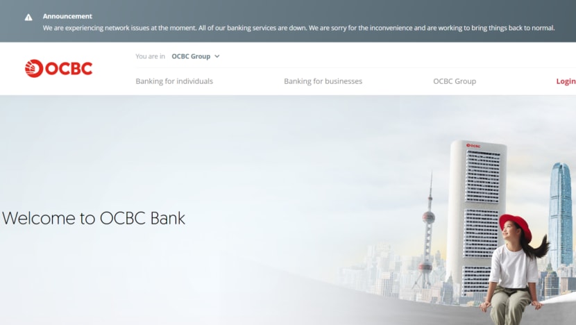All OCBC banking services restored after morning outage