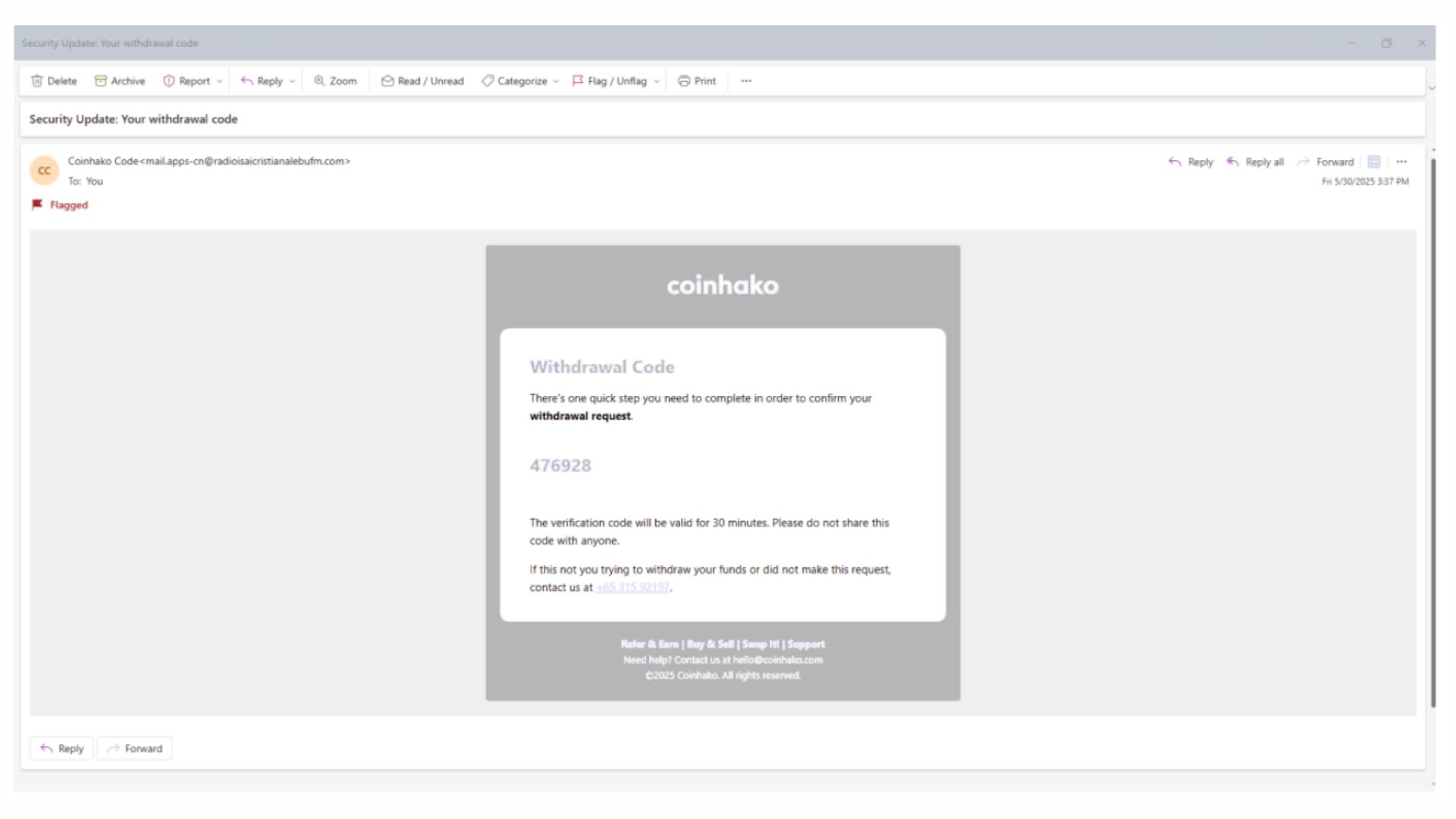 警方提醒公众警惕冒充加密货币平台诈骗已接至少31起报案- 8world