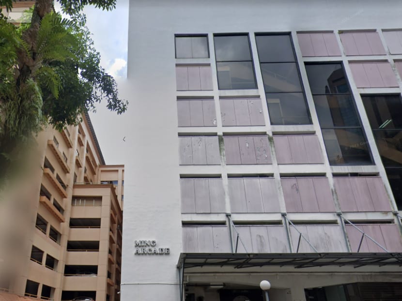 Screenshot from Google Street View of Ming Arcade.