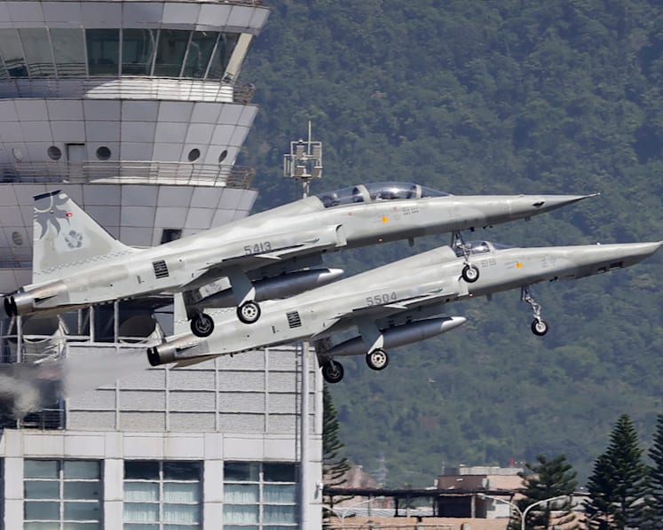 After decades of service, Taiwan retires its last F-5 fighter jets