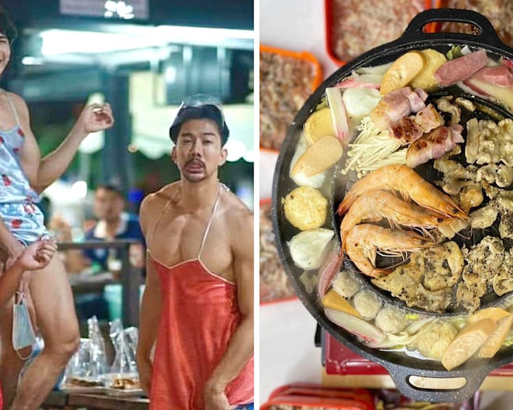 Lingerie-clad ‘Thai Hot Guys’ from Bangkok eatery to perform for 2 days at S’pore Mookata joint  