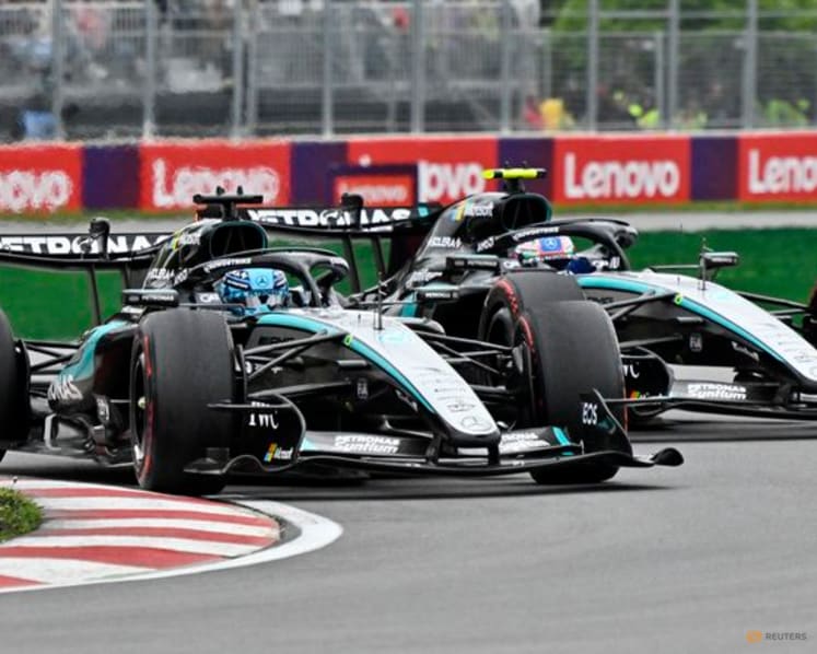 Russell out of Canadian Grand Prix with engine failure
