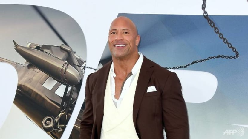Watch Dwayne Johnson help his daughter wash her hands while singing Moana tune