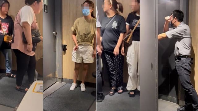 人有三急！快餐店女厕停用 五港女硬闯男厕