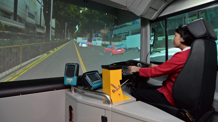 New SMRT training centre lets bus drivers learn via life-size simulators