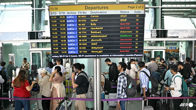 channelnewsasia.com - Chaos after India's biggest airline cancels 1,200 flights