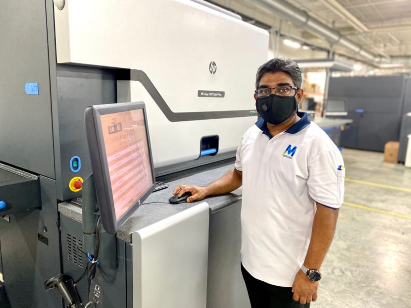 Mr Haja Shafiudeen Abdul Jalil found work at Markono Print Media with help from his career coach at WSG Careers Connect.