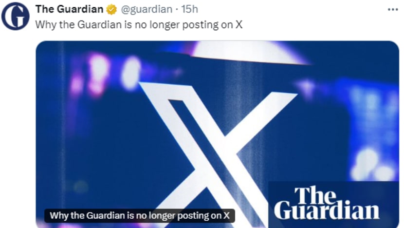 Guardian quits X social media platform, citing racism and conspiracy theories