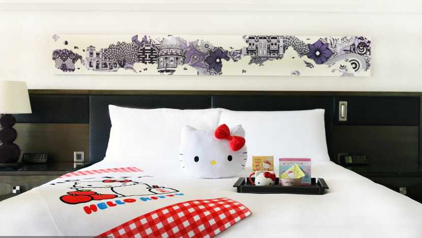 You Can Now Book A Hello Kitty-Themed Staycation At This Hotel — Get Limited Edition Collectibles & Hang Out With Your Favourite Mouthless Cat