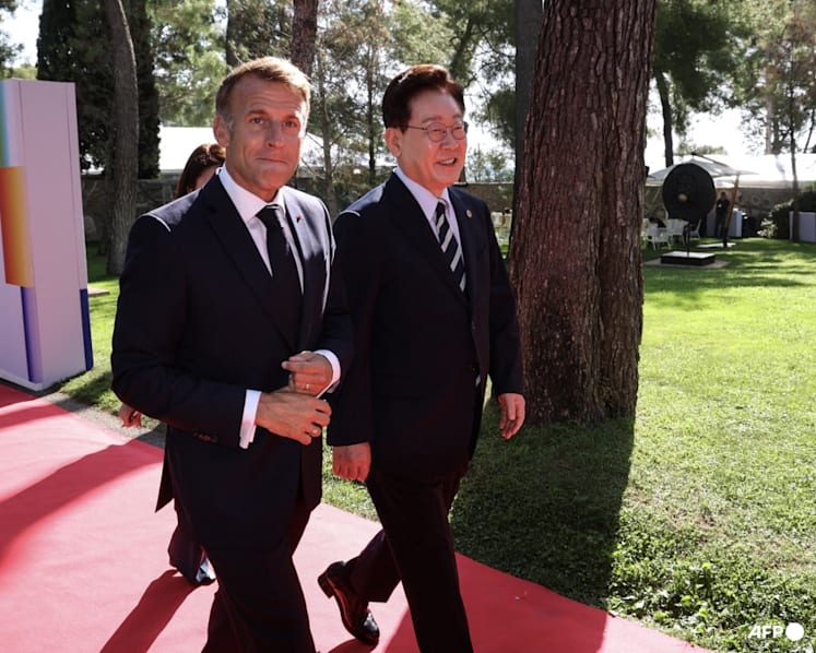 Macron says France, South Korea to invest US$1.15 billion to support audiovisual industry Macron says France, South Korea to invest US$1.15 billion to support audiovisual industry