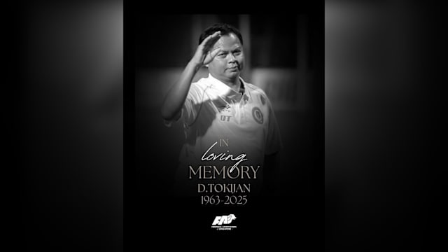 新加坡前国脚杜基赞逝世 享年62岁