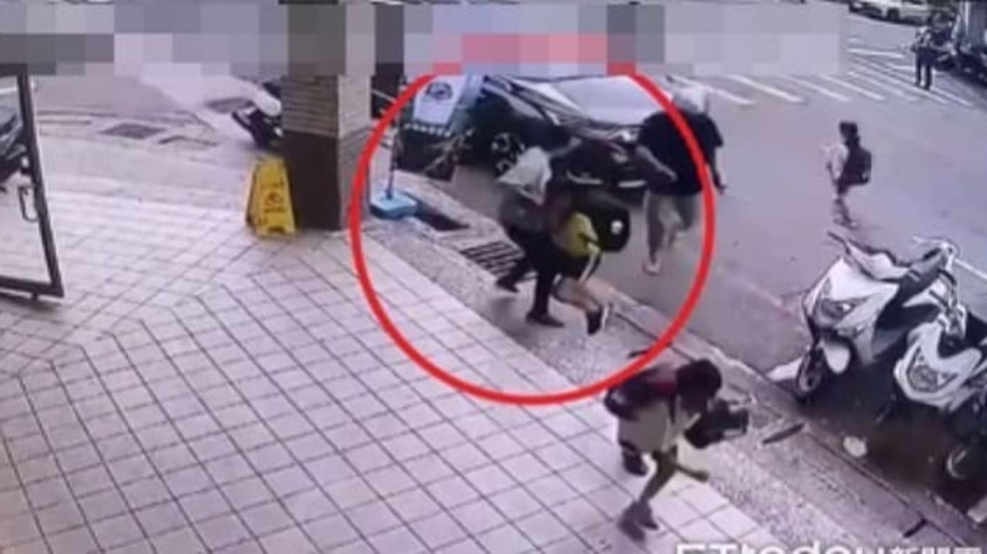 台男子随机砍人致三伤 十年前曾于同地点行凶