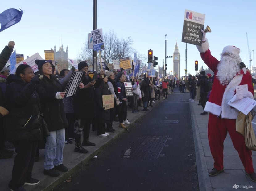 Winter of discontent: UK comes to standstill as workers go on strike in lead-up to Christmas