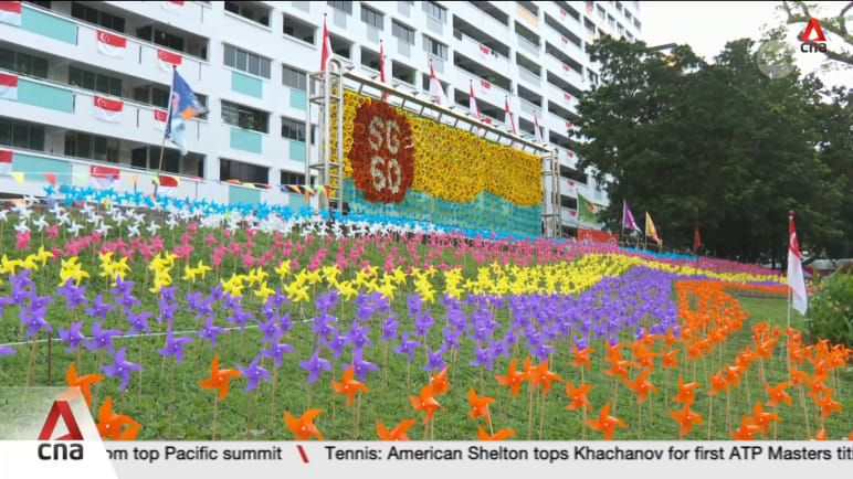 Singaporeans get creative in making community artworks for SG60