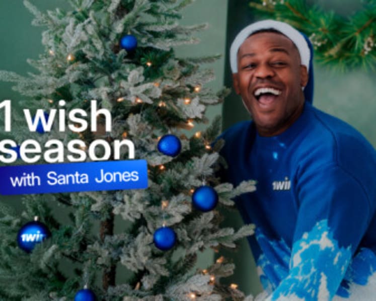 1wish Season with Santa Jones – Christmas Advents by 1win and Jon Jones