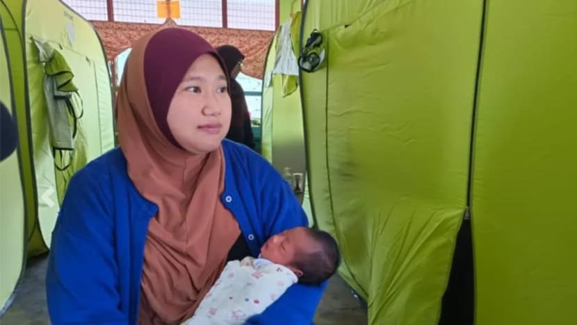 Wanita terpaksa berpantang kali kedua di pusat pemindahan gara-gara banjir
