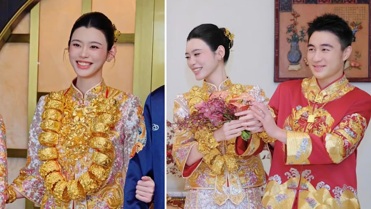 Mario Ho's Wife Wears 22 Gold Bangles Worth S$573K At Wedding Tea Ceremony
