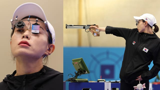 韩国奥运射击选手开枪姿势帅炸　获网友封为“女版John Wick”
