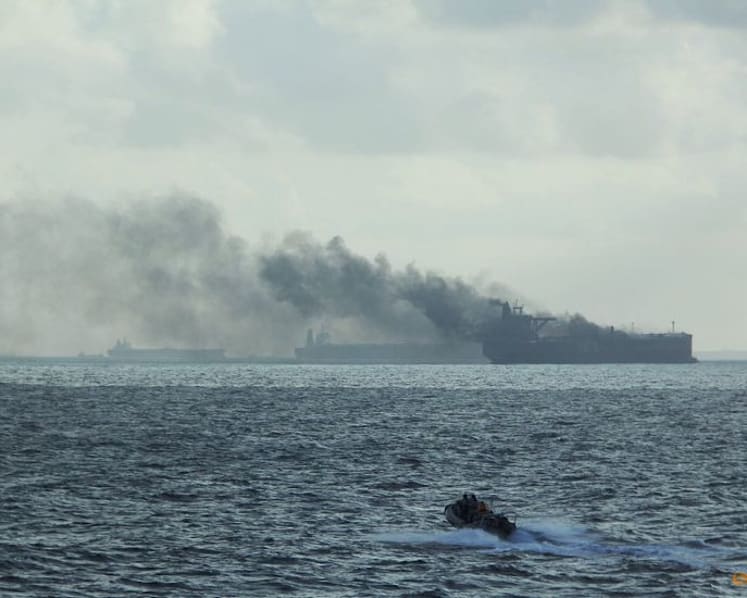 2 crew members charged over oil tanker collision near Pedra Branca that killed 1