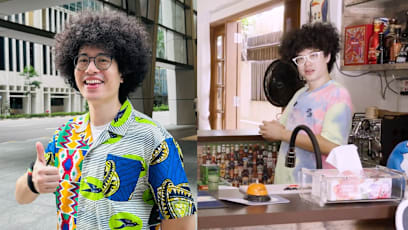 Content Creator The Smiling Afro's Favourite Part Of His Home? A Bathroom That's Been Turned Into A Home Bar
