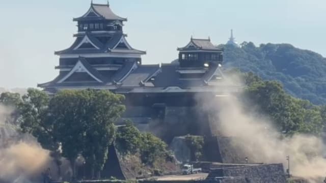 熊本强震目击者亲述经历：住14楼剧烈摇晃