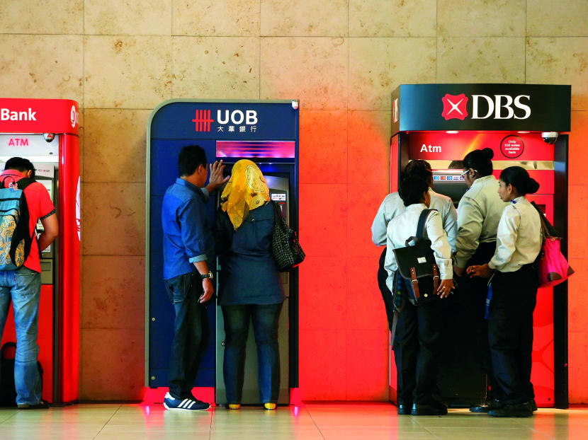 The three local banks got off to a good start in a period of robust loan growth and improved margins. 
Photo: Reuters