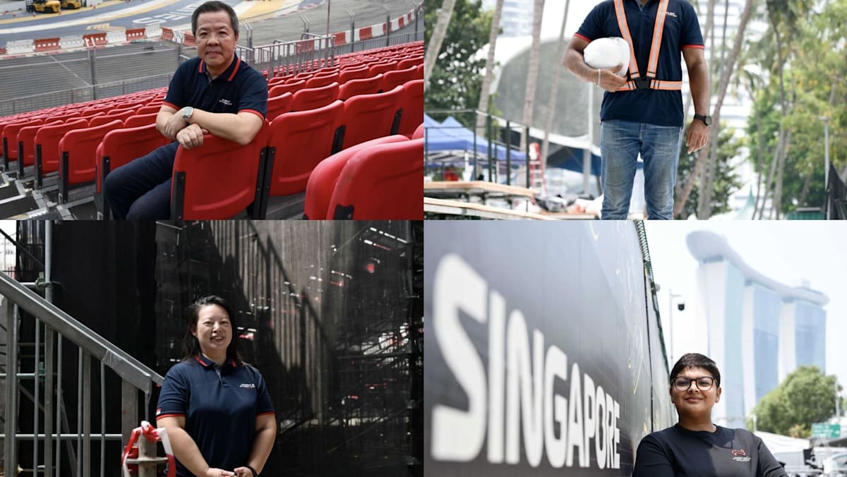3 days on track, 362 days behind the scenes: Meet the team running the Singapore F1 race