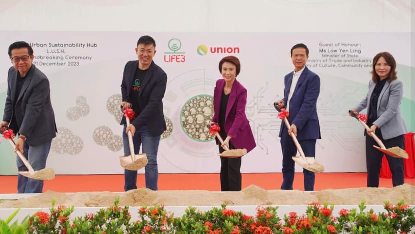 SG mula bina hab penghasilan makanan berteknologi tinggi pertama di dunia SG mula bina hab penghasilan makanan berteknologi tinggi pertama di dunia