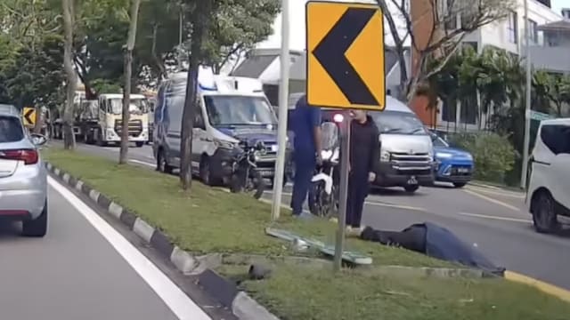 布莱德路致命车祸 21岁摩托车骑士打滑失控丧命