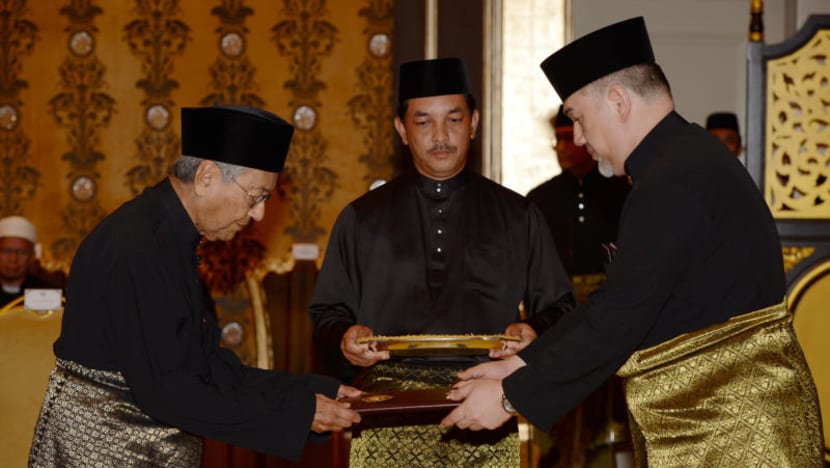 Dr Mahathir sworn in as Malaysia's PM as new political era dawns
