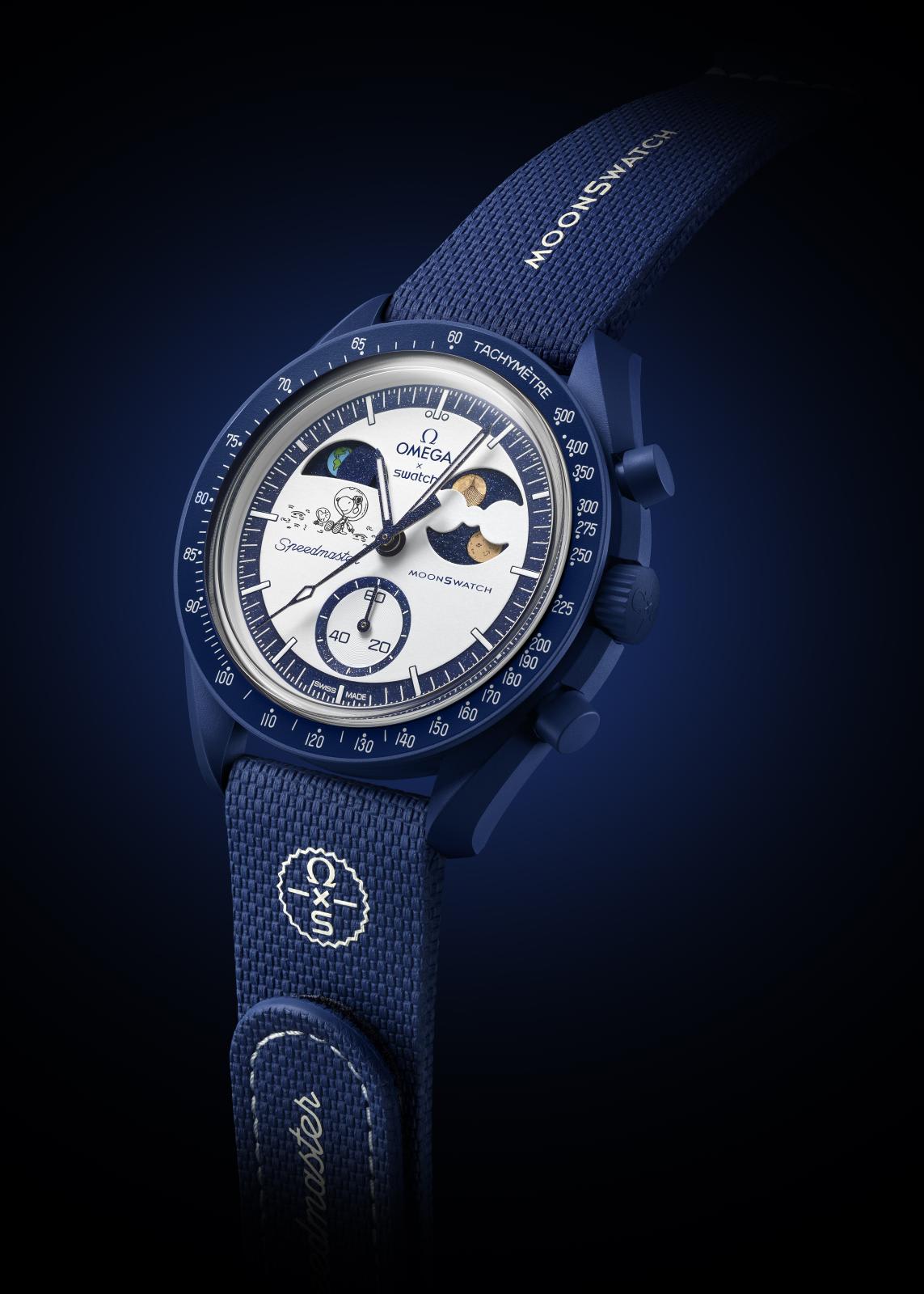 Nasdaq　MoonSwatch × OMEGA × Snoopy Another New Snoopy MoonSwatch Just Touched Down | GQ