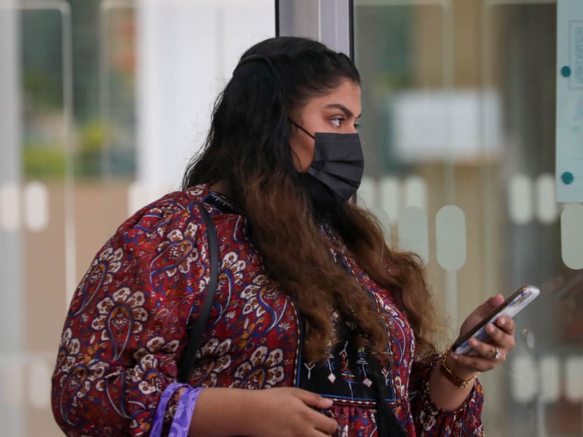 Janani Kalaychelvam (pictured), 24, pleaded guilty to one charge of contravening Covid-19 laws. Another two similar charges will be taken into consideration for sentencing on Oct 5, 2021.