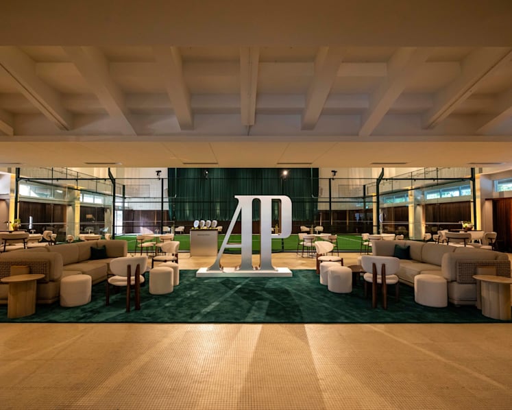 Audemars Piguet brings its love of padel to Singapore with a pop-up club at New Bahru