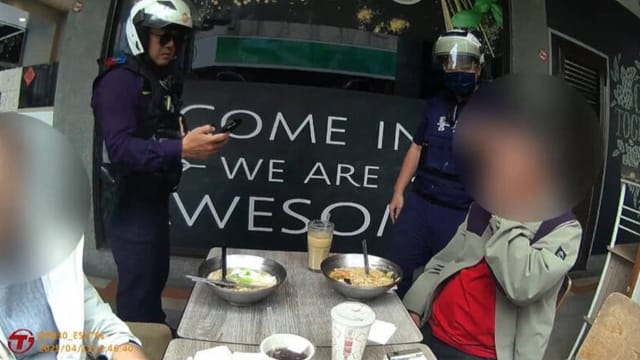 因违规停车吃午餐露陷 台通缉犯逃亡八年被捕