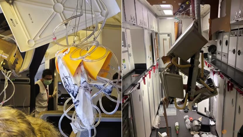 'Langsung terlempar ke langit-langit': Kesaksian penumpang Singapore Airlines saat turbulensi hebat 'Langsung terlempar ke langit-langit': Kesaksian penumpang Singapore Airlines saat turbulensi hebat