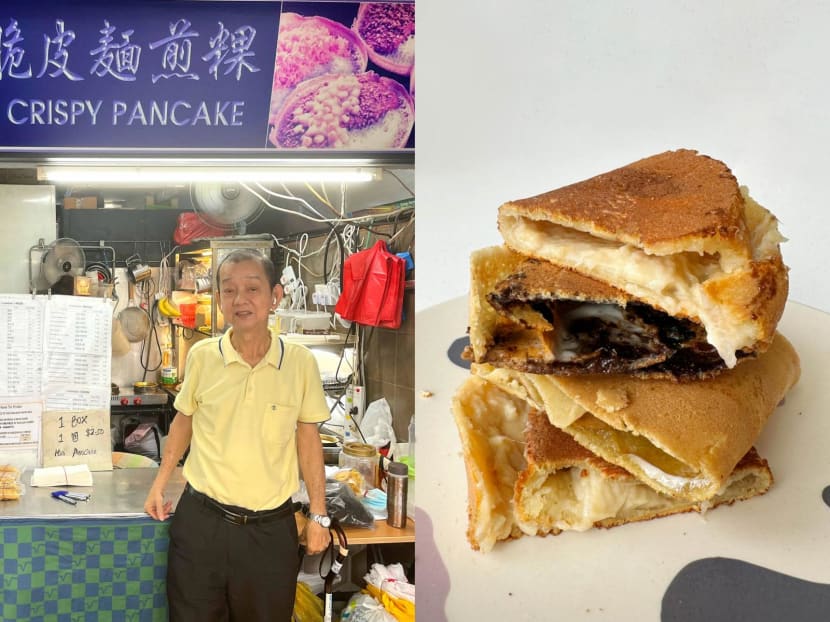 Durian Crispy Pancake is a hidden stall in Yishun selling 40 flavour combinations of min jiang kueh