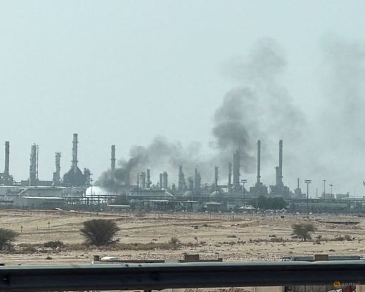 Oil prices rise as storms and air strikes threaten supply