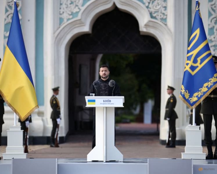 Ukraine wants peace but won't give in, Zelenskyy says on Independence Day