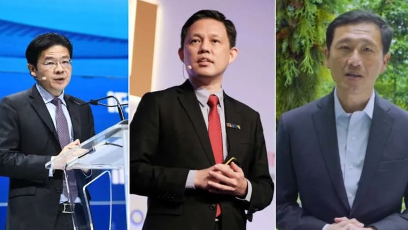 Rombakan Kabinet: Chan Chun Sing, Lawrence Wong & Ong Ye Kung diberi portfolio baru; tiada DPM baru