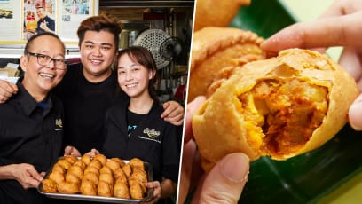 23-Year-Old Restaurant Chef Takes Over Popular Rolina Curry Puff Stall After Hawker Dad Falls Ill